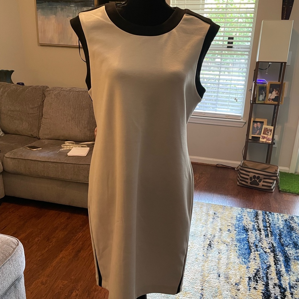 Midi-length dress